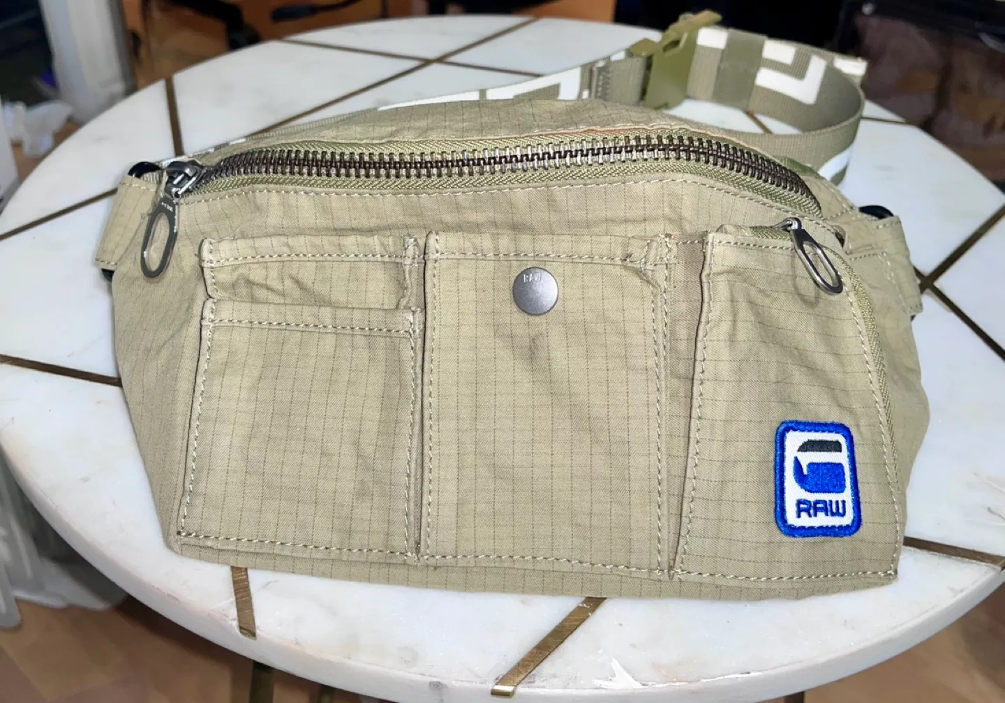 G-Star RAW Olive Green Fanny Pack image indicator(5)