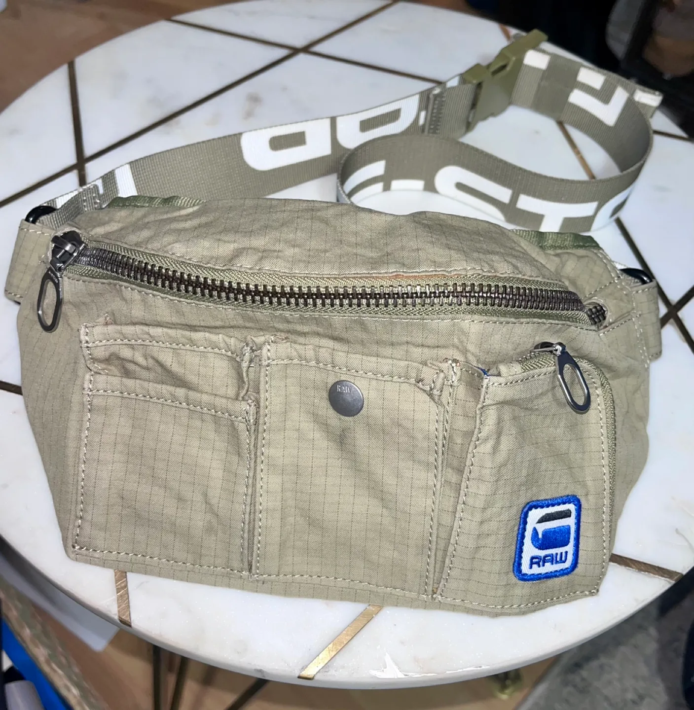 G-Star RAW Olive Green Fanny Pack image indicator(4)