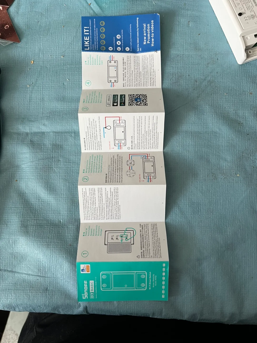 Sonoff BASICR2 Wi-Fi Smart Switch - New in Box🏈 image indicator(7)