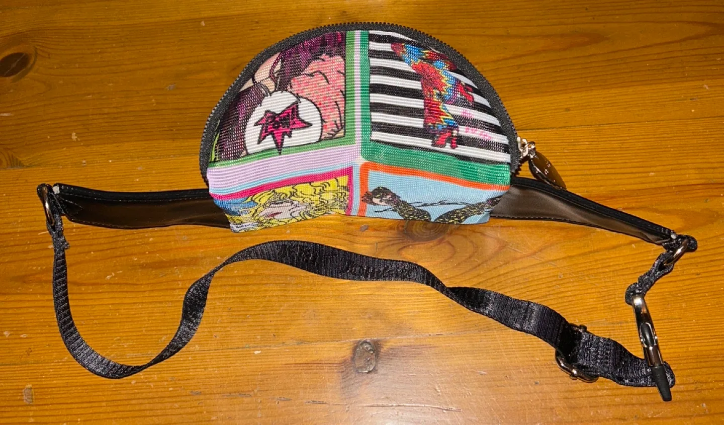 Betsey Johnson Colorful Mesh Fanny Pack 🏈 image indicator(3)