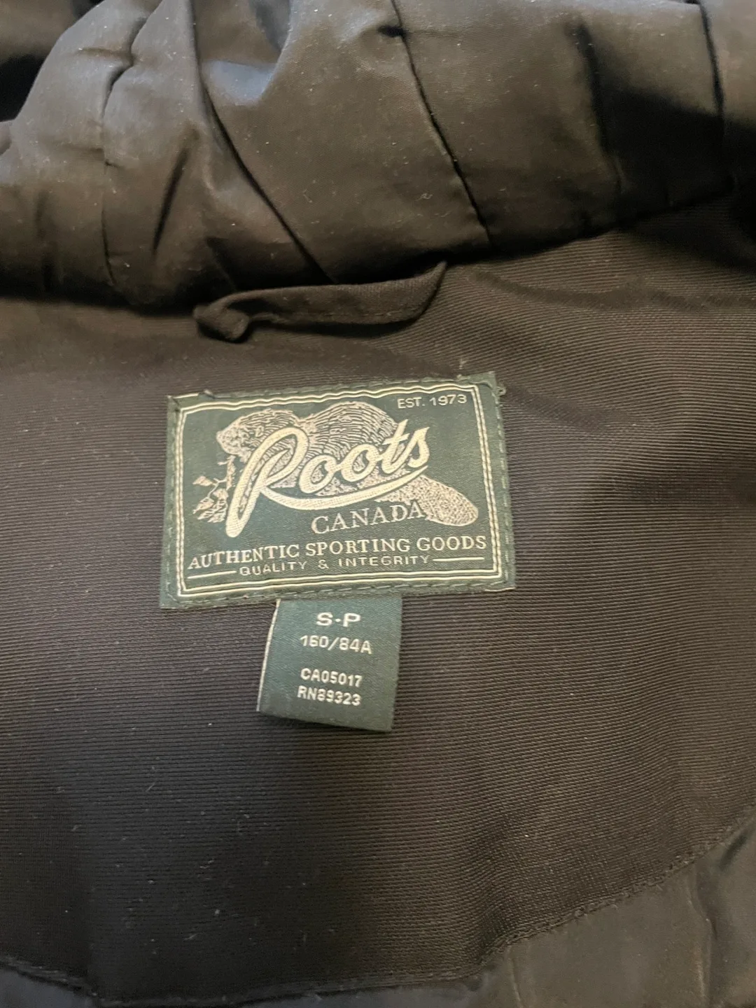 Roots Canada Women's Black Parka, Size Small image indicator(2)