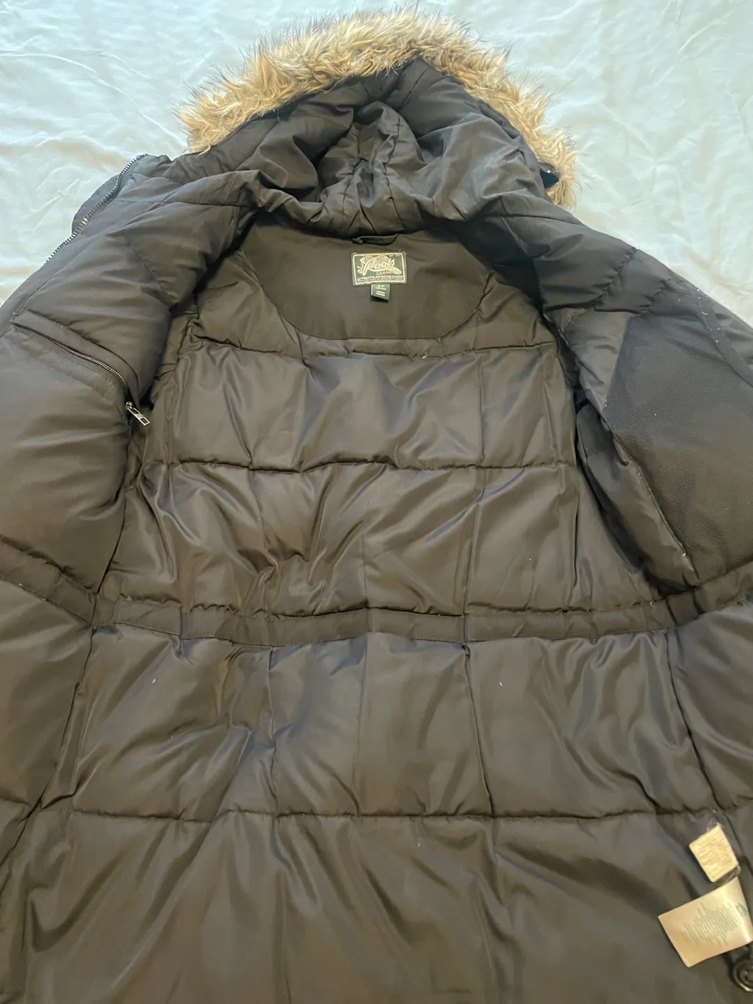Roots Canada Women's Black Parka, Size Small image indicator(3)
