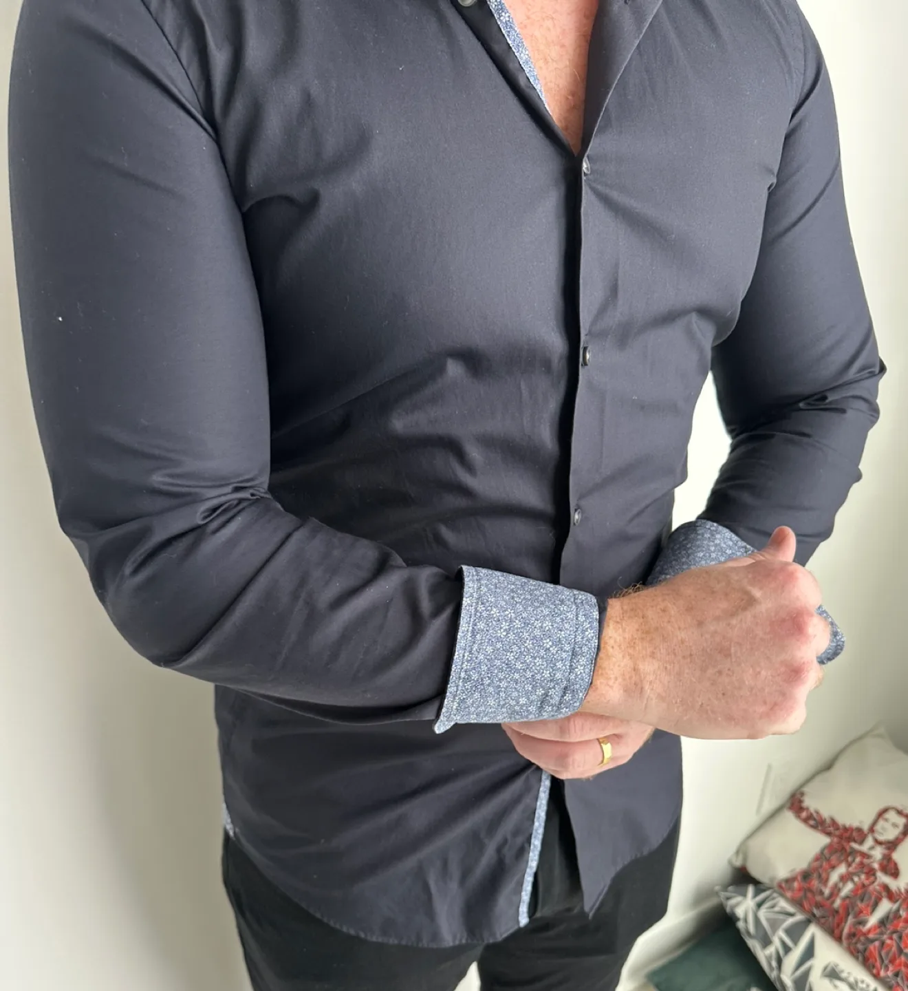 Hugo Boss Men's Slim Fit sz39 (neck 15&1/2) thumbnail