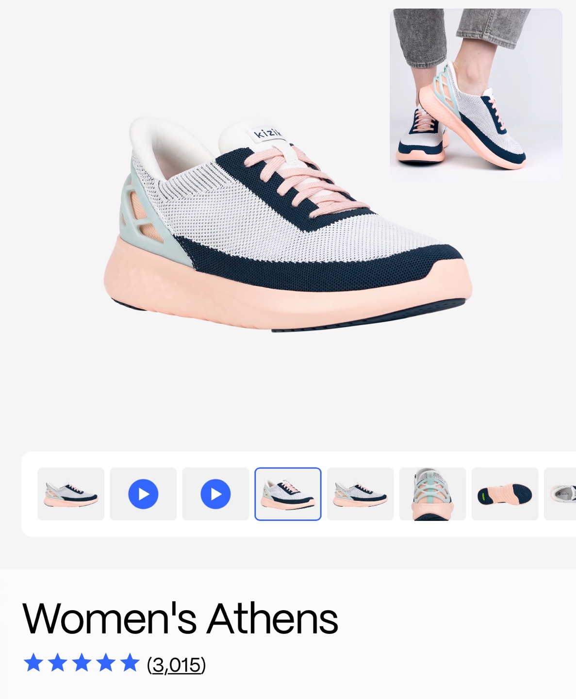 Kizik Women's Athens Sneakers