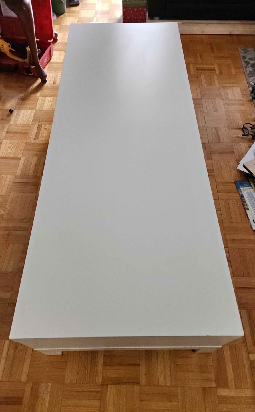 White TV Stand - photo 3