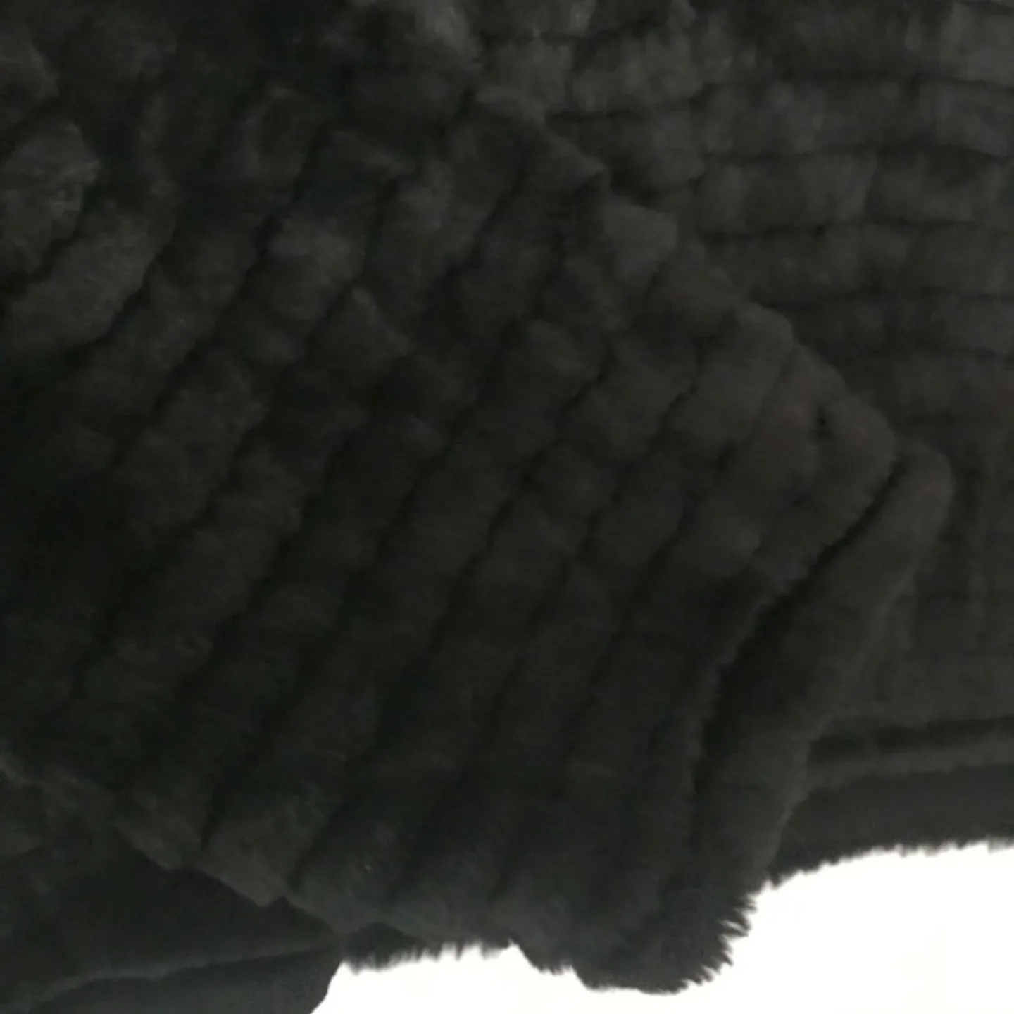 Calvin Klein Black Faux Fur Jacket - Size 1X image indicator(4)