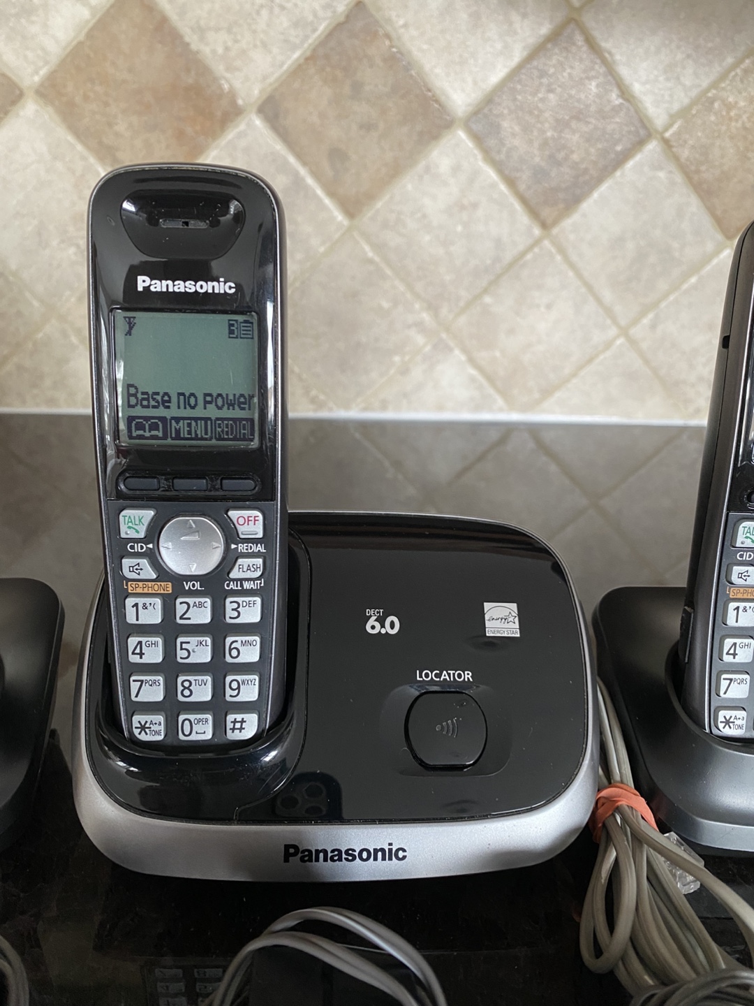 Panasonic 3-Handset Cordless Phone System - photo 2