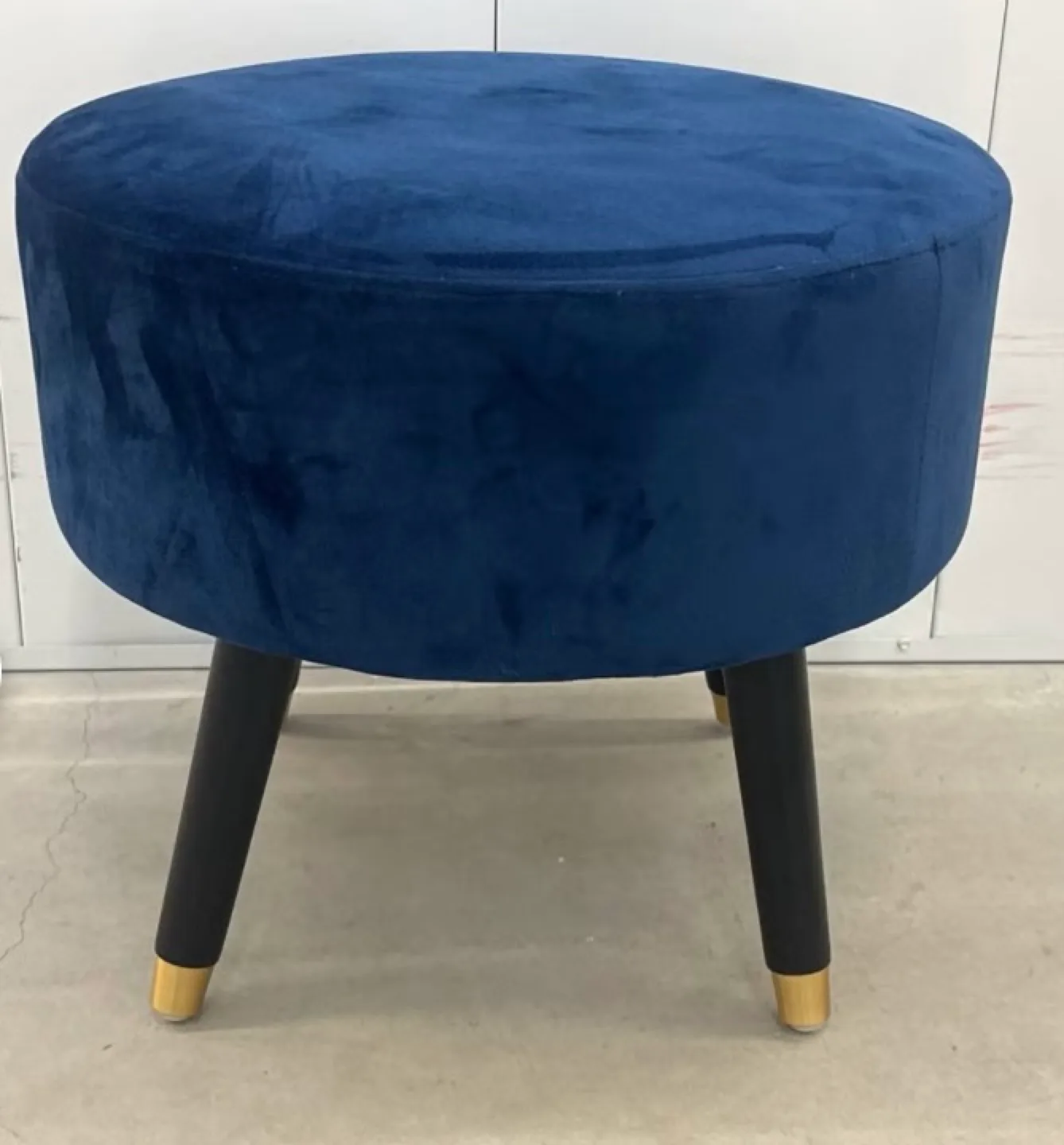 Stunning Royal Blue Ottoman – Because Your Feet Deserve Luxury thumbnail