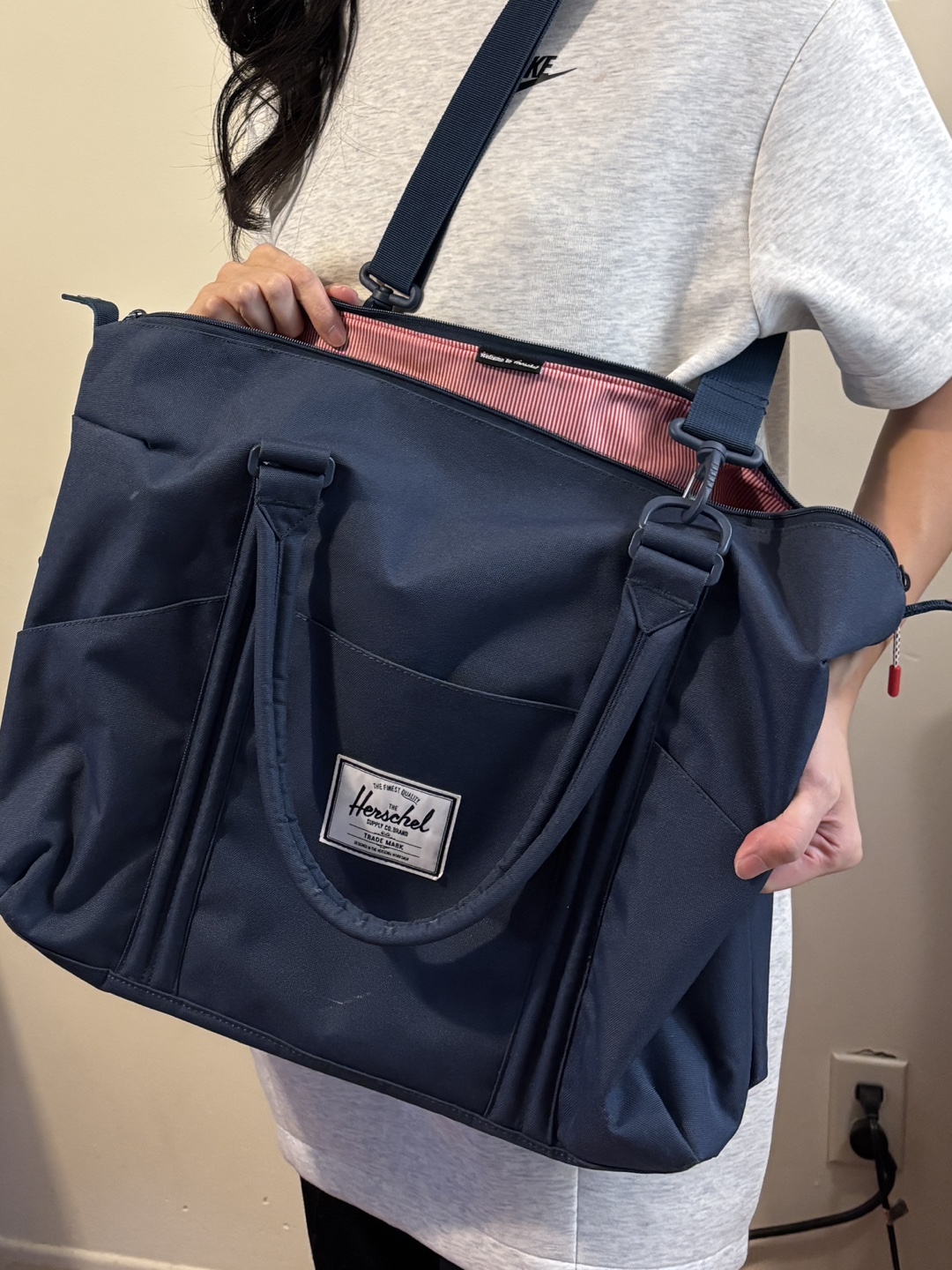Herschel Supply Co. Navy Tote Bag