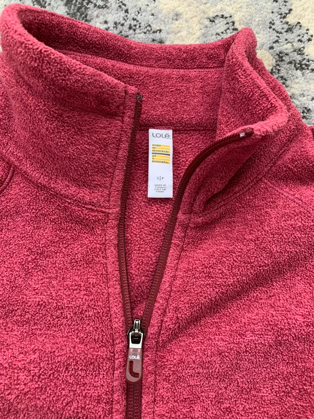 Fleece jacket image indicator(3)