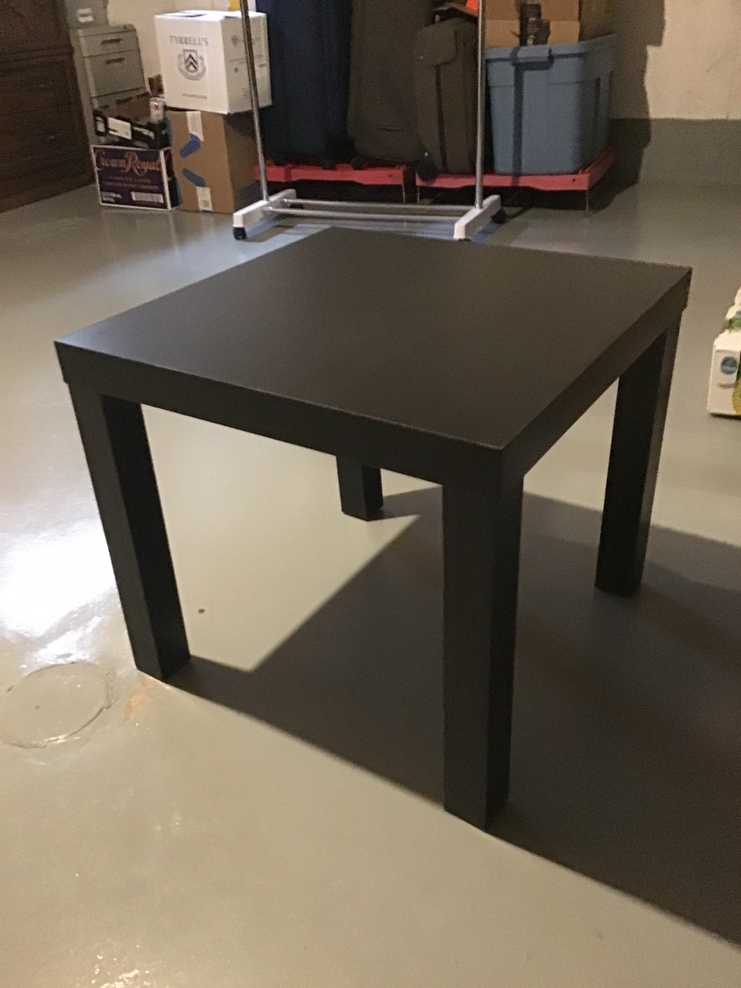 Espresso Square Table