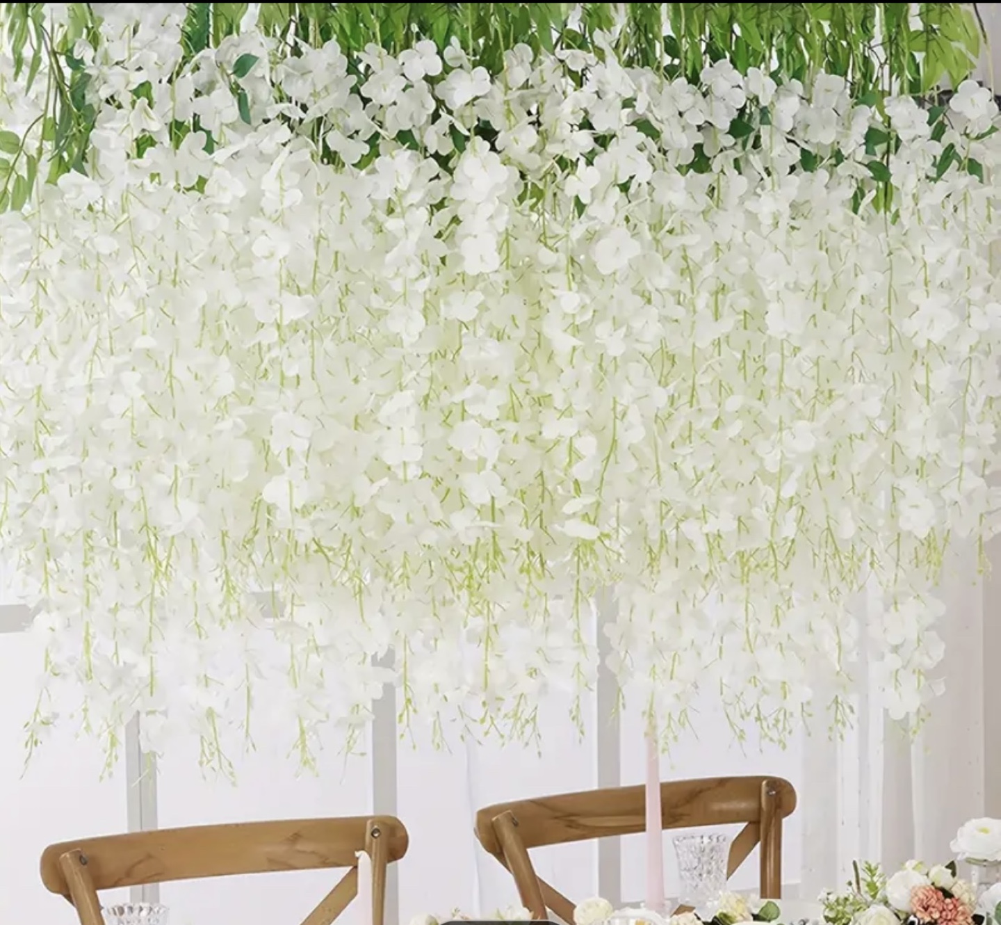 Artificial Wisteria Vines - Wedding Decor - 45 inch - photo 3