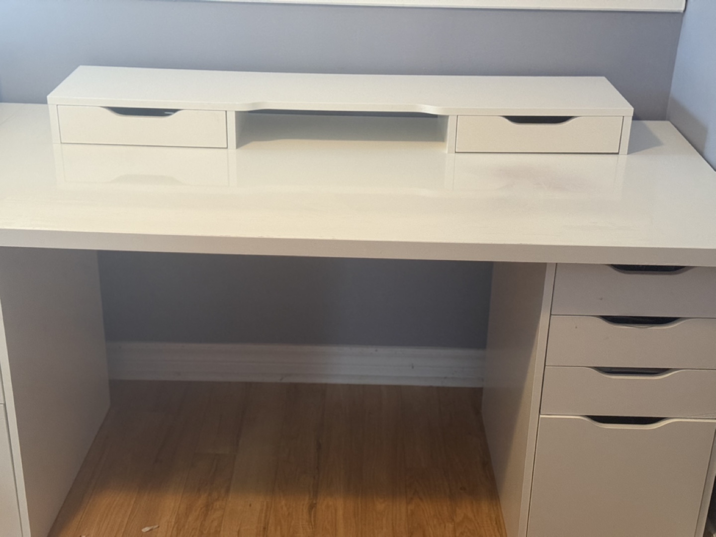 Two IKEA Desks & Drawer Sets