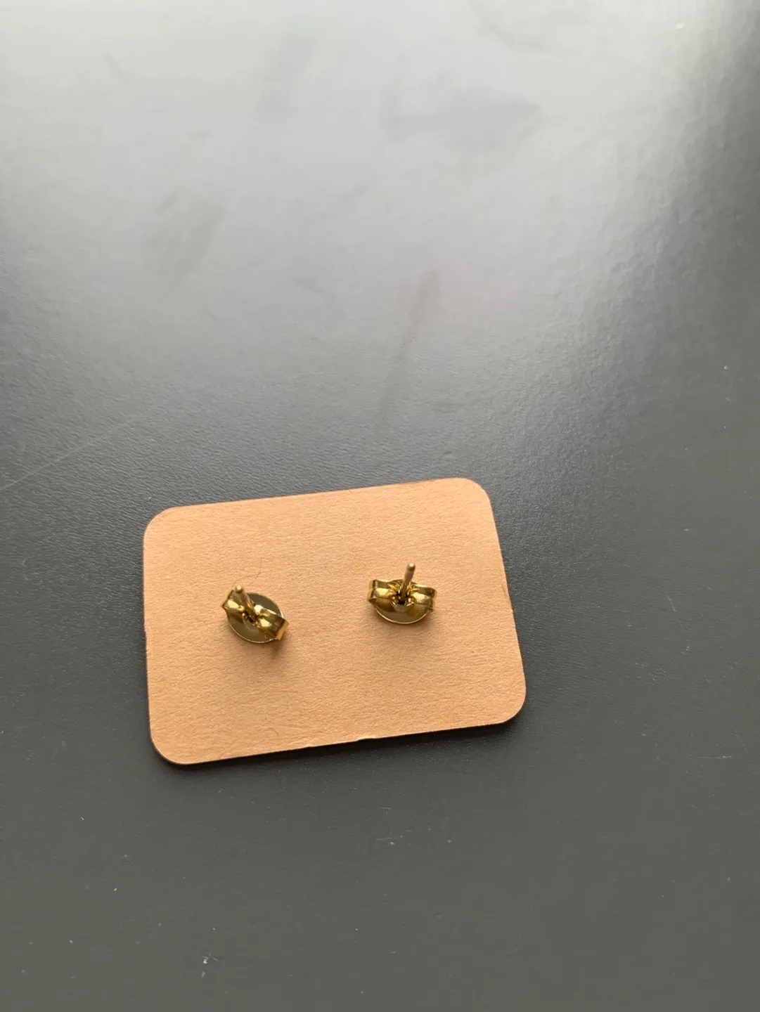 Golden Mickey Mouse Head Stud Earrings image indicator(3)