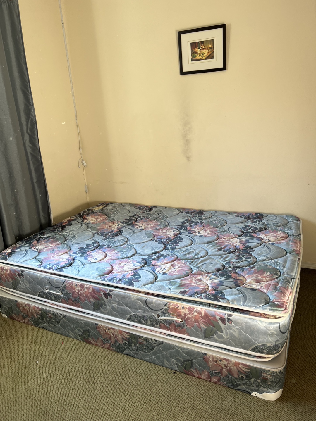 Pillow top Double Bed Frame and Mattress Set - photo 3
