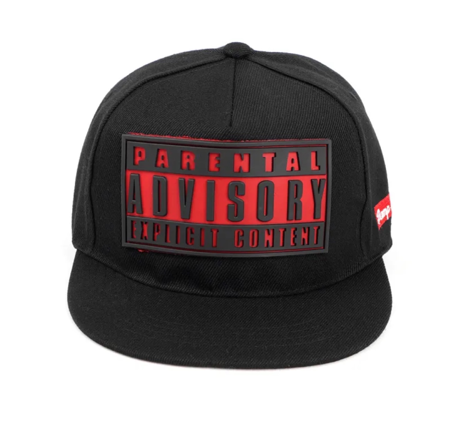 Parental advisory explicit content hat (color black)adjustable