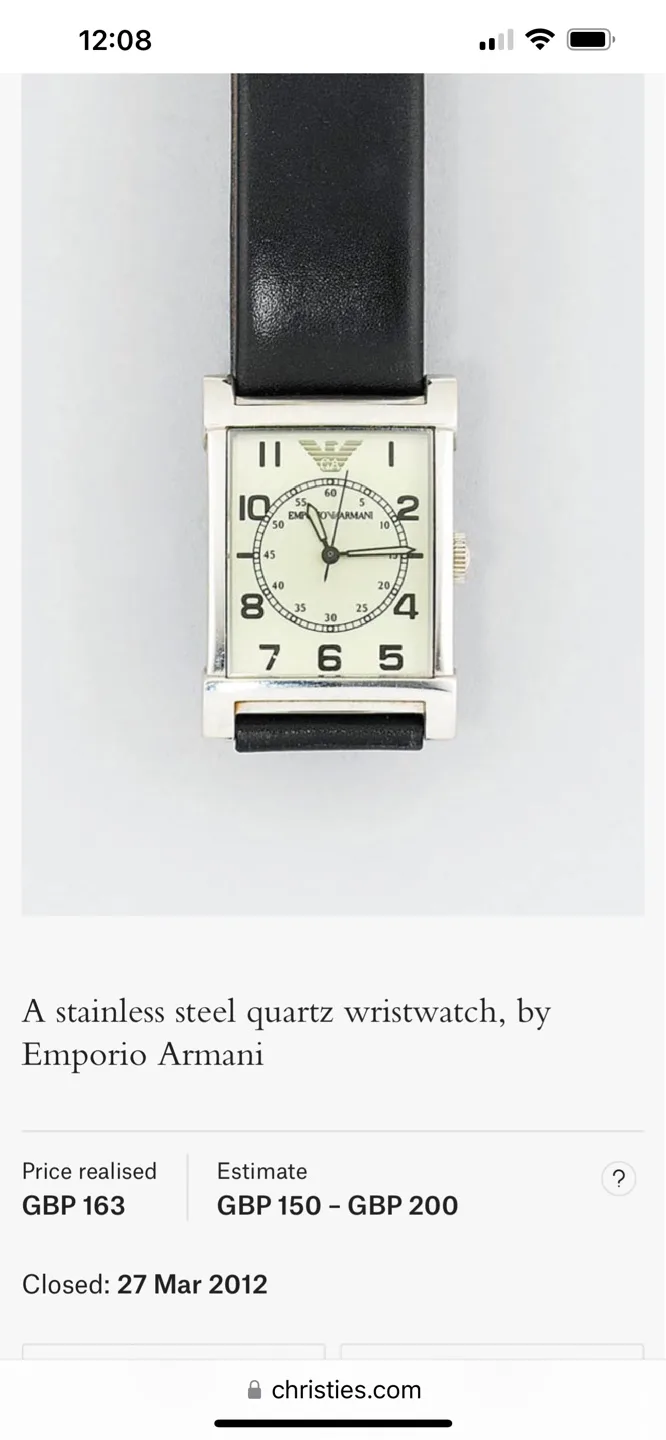 Emporio Armani Men's Quartz Watch image indicator(4)