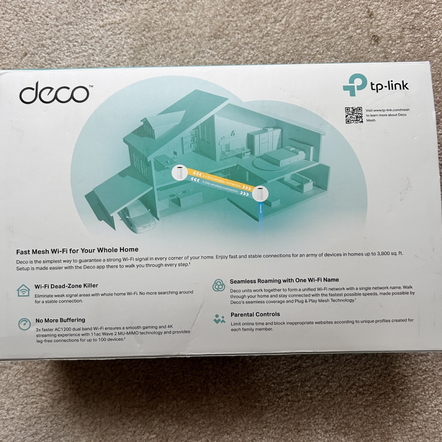TP-Link Deco Whole Home Mesh Wi-Fi System - photo 2