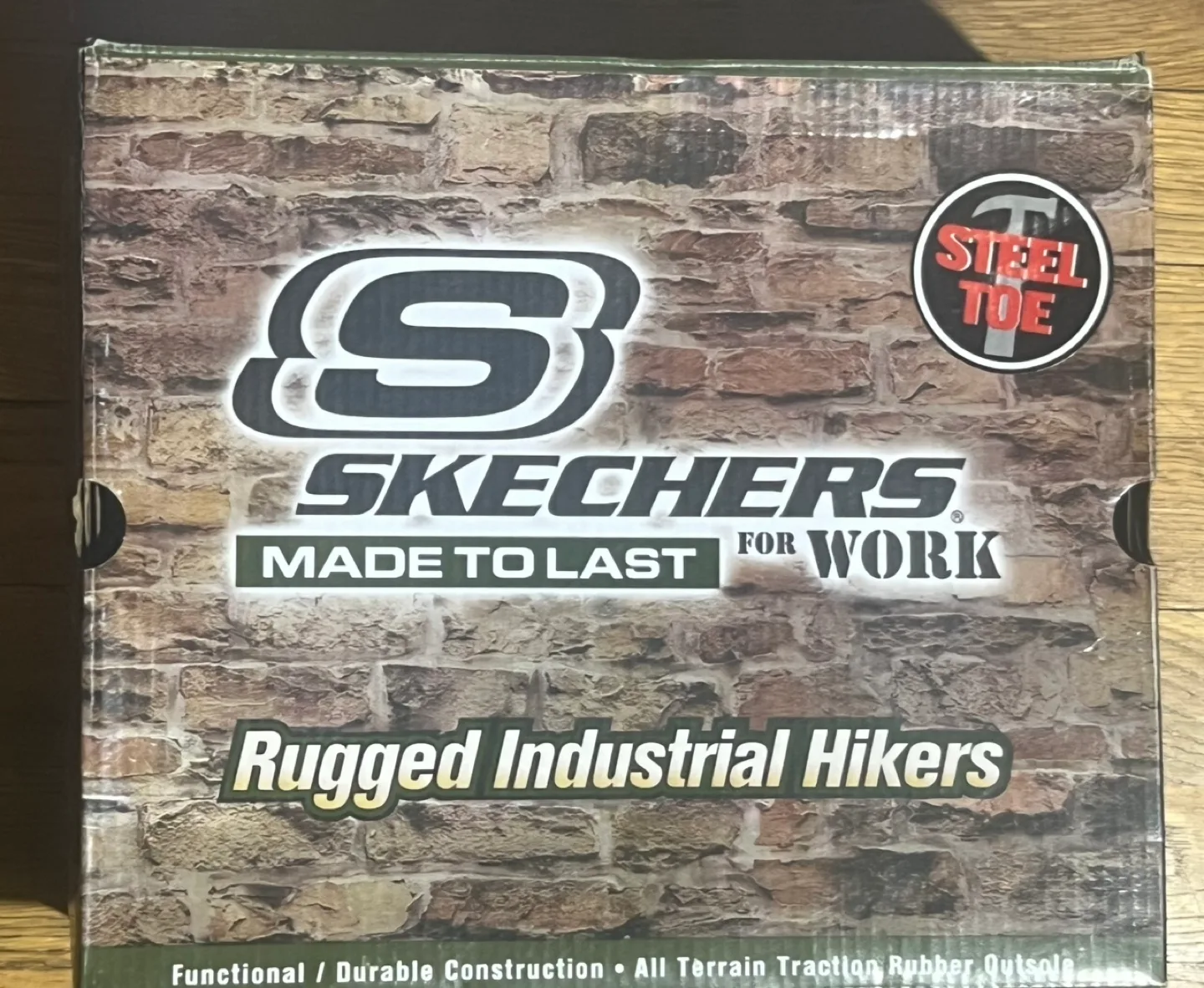 🏈Skechers Men's Size 7.5 Waterproof Steel Toes image indicator(3)