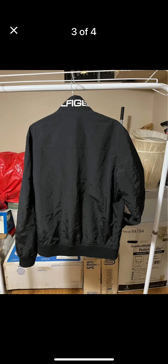 Men's Tommy Hilfiger Black Jacket image indicator(2)