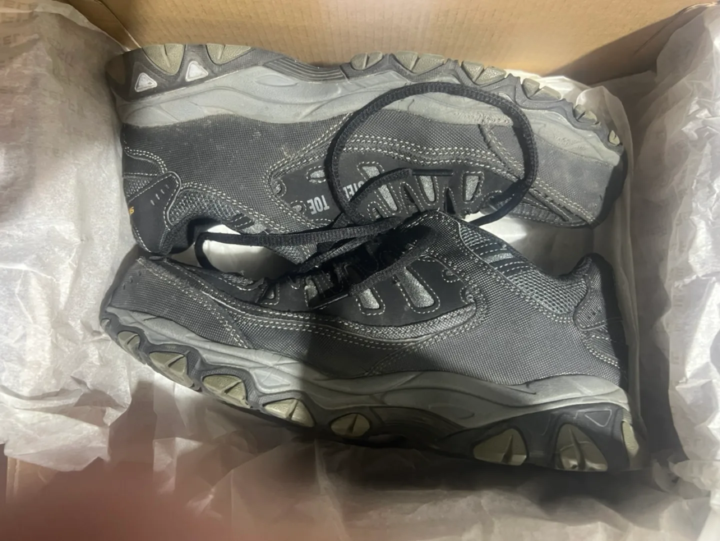 🏈Skechers Work Men's Cantkon Steel Toe Construction Shoe image indicator(3)