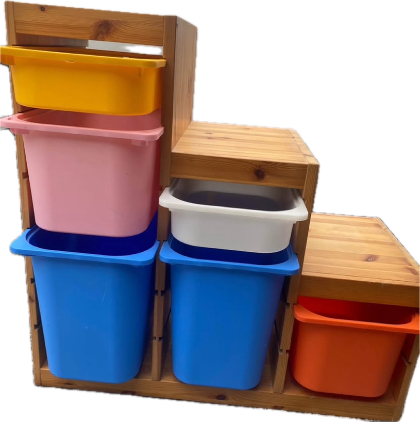 Ikea Trofast Unit with Bins included
