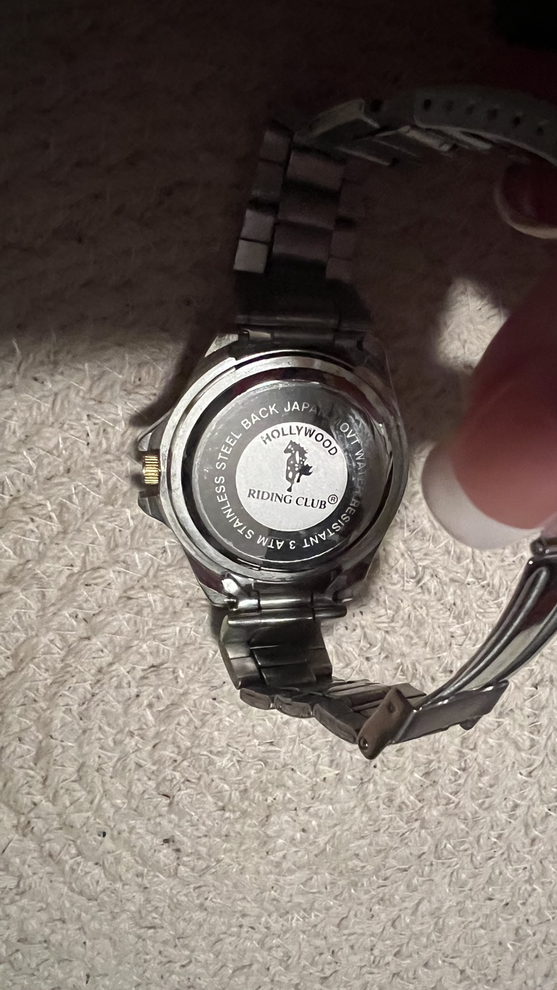 Hollywood Riding Club Men's Watch - photo 3