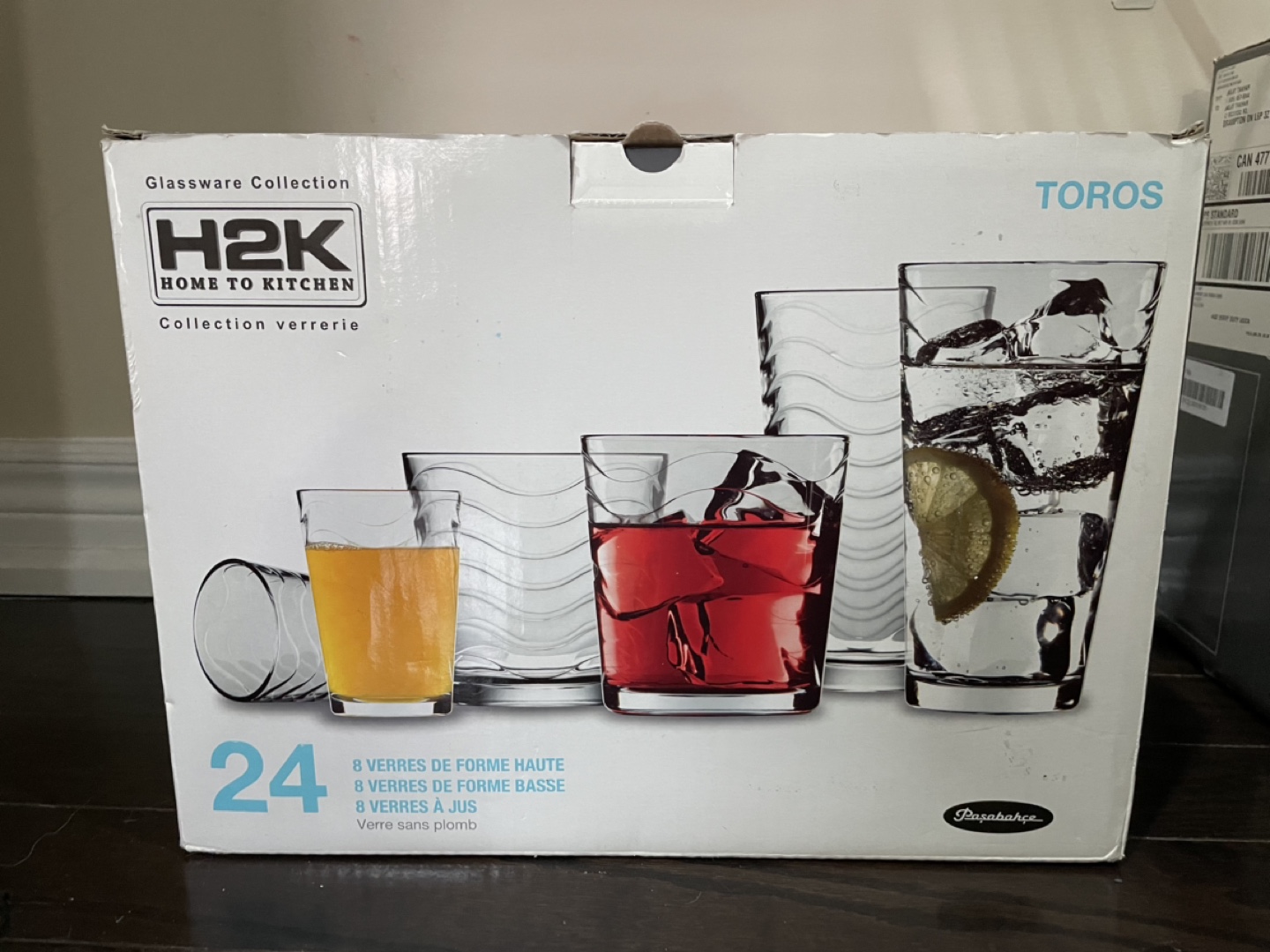 24-Piece Glassware Set