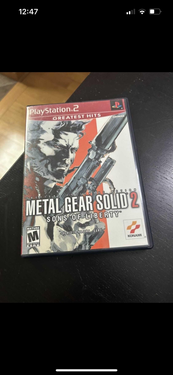 Metal Gear Solid 2 (PS2)