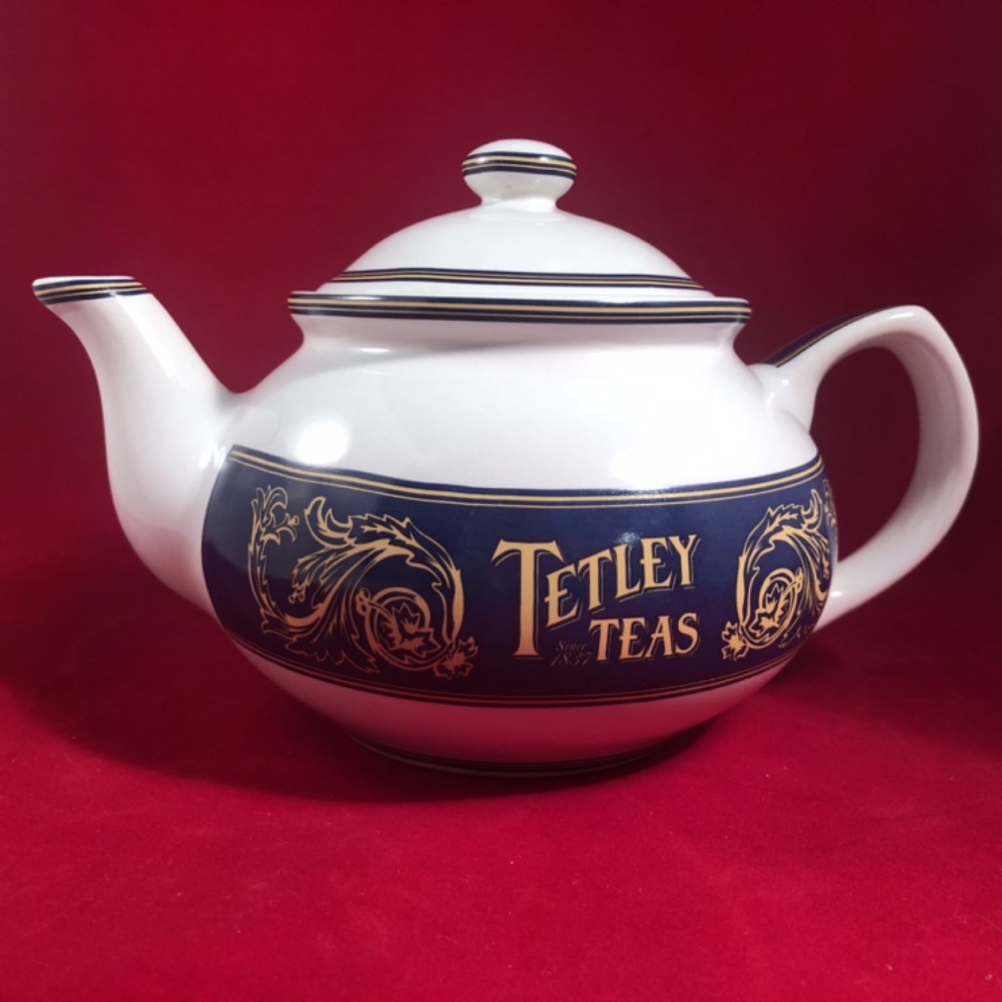 Vintage Tetley Tea Teapot