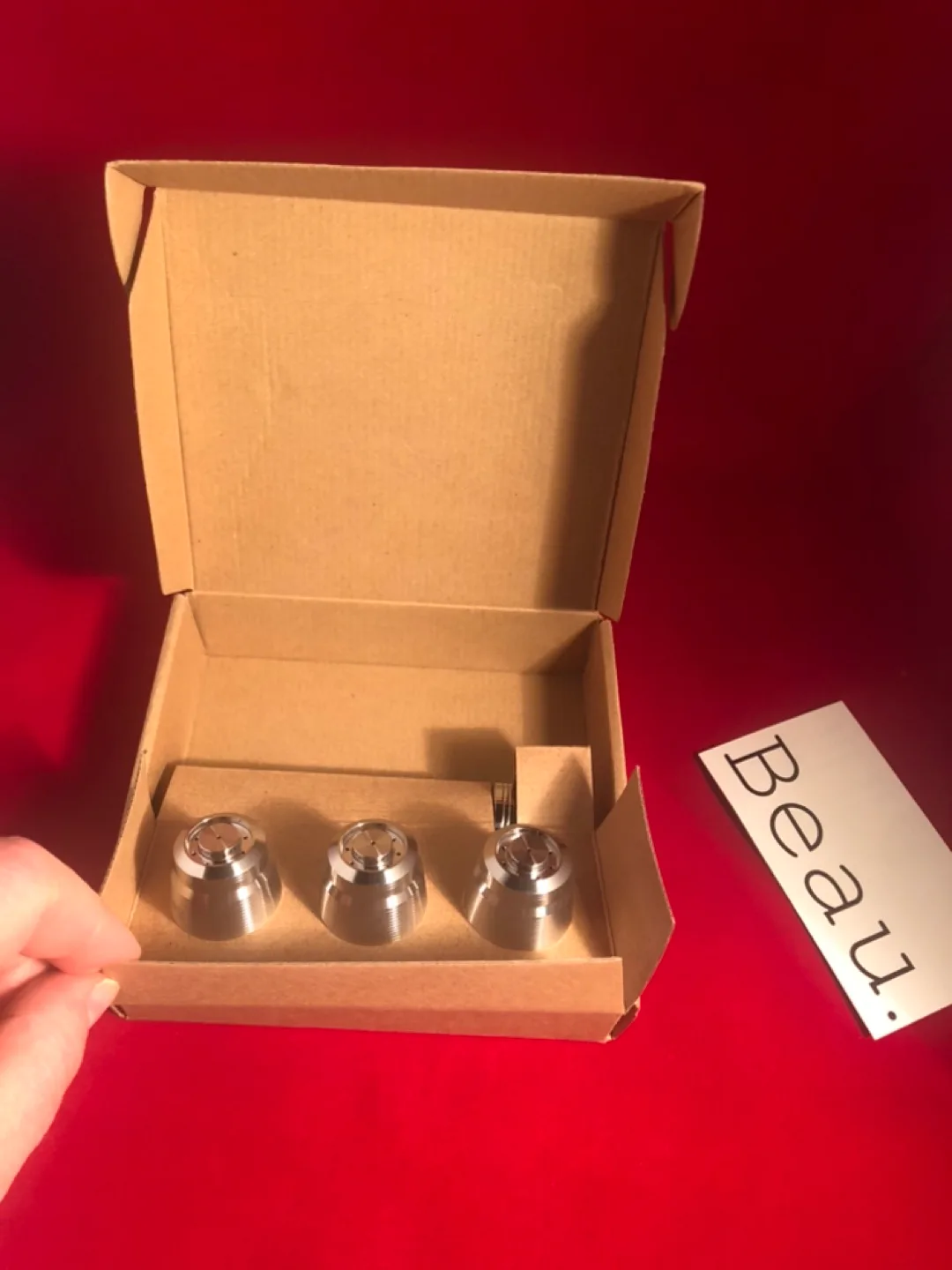 Beau Stainless Steel Nespresso Capsule Set Espresso Tamper Set image indicator(3)