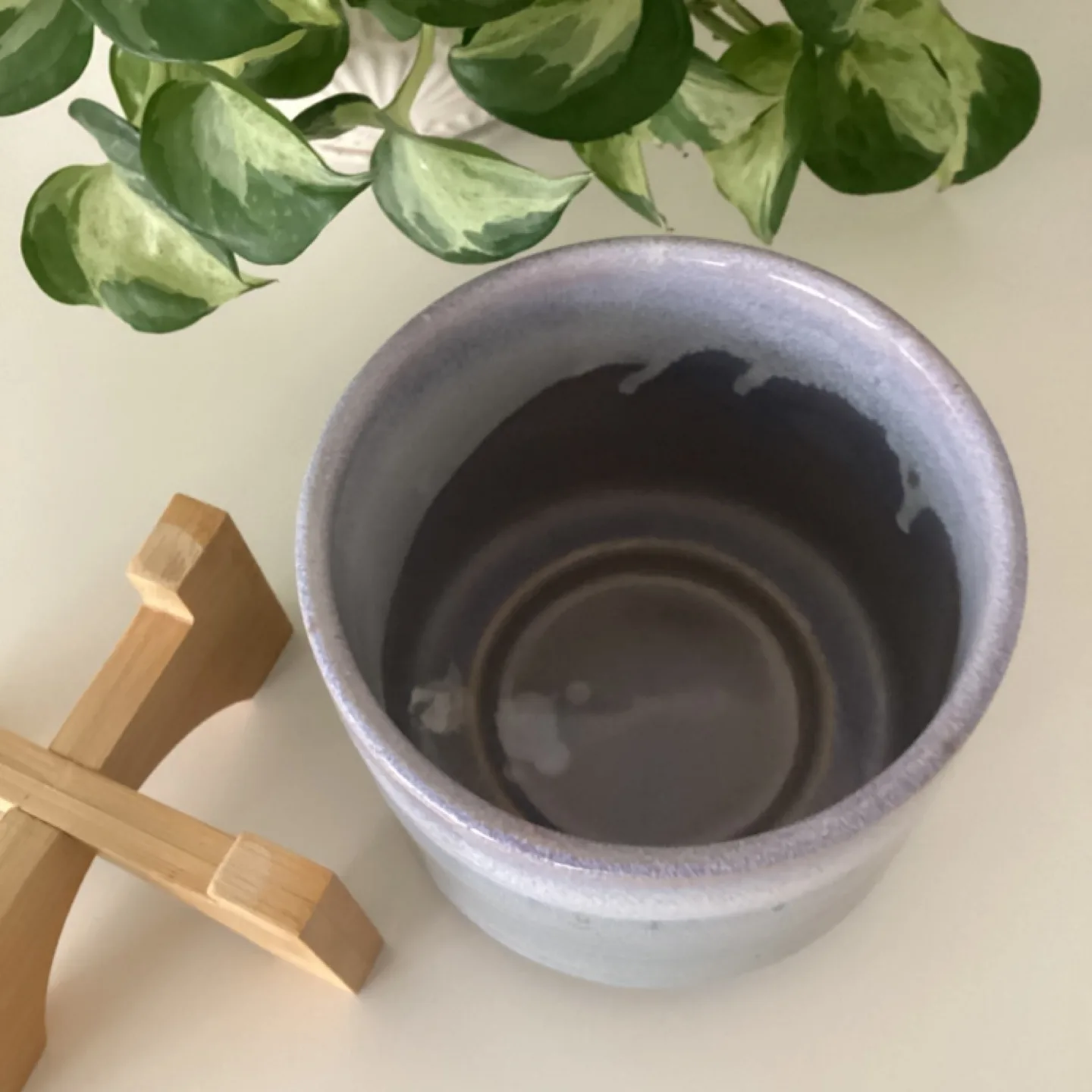 Ceramic Plant Pot with Stand 🏈 image indicator(4)