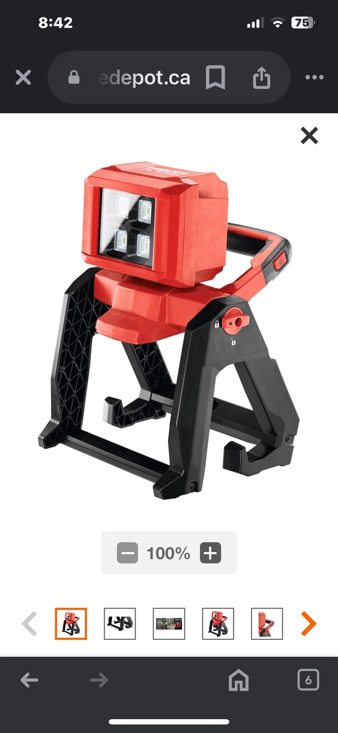 Hilt Tools LED Work Light - photo 2