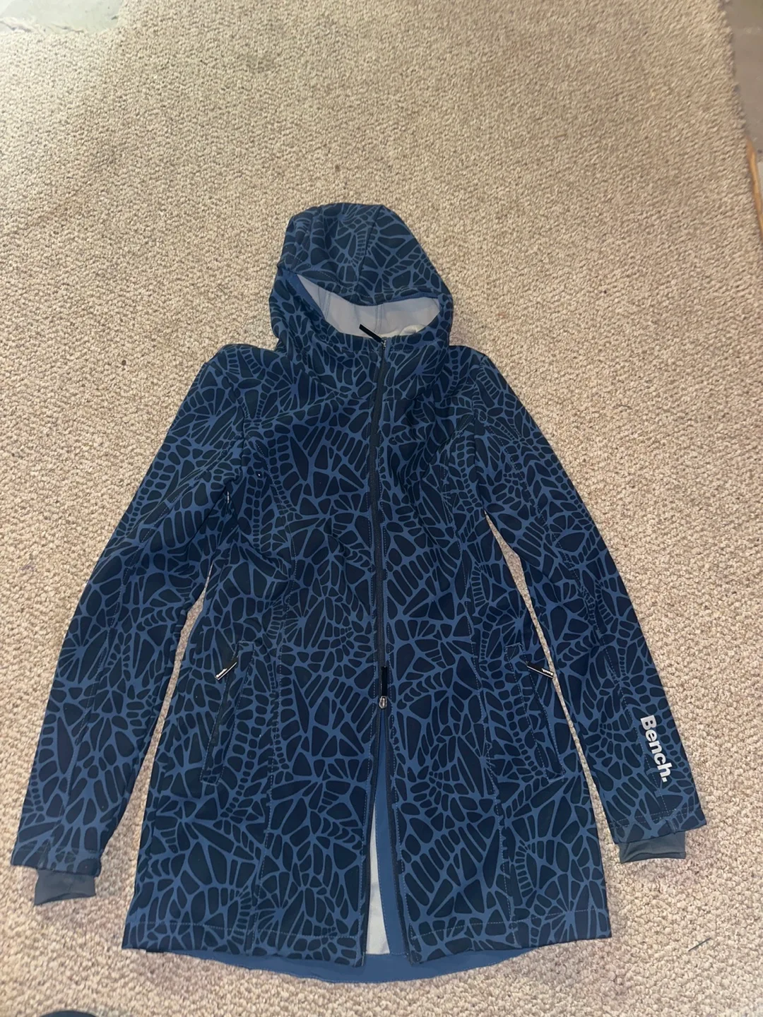 Bench Women's Size Large Blue Softshell Jacket image indicator(7)