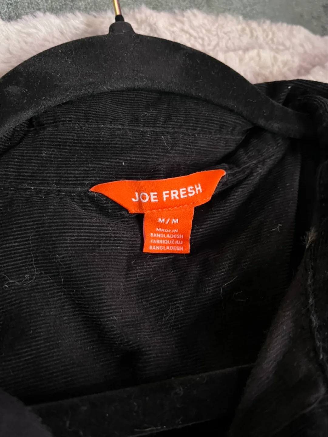 Joe Fresh Black Corduroy Jumpsuit image indicator(3)