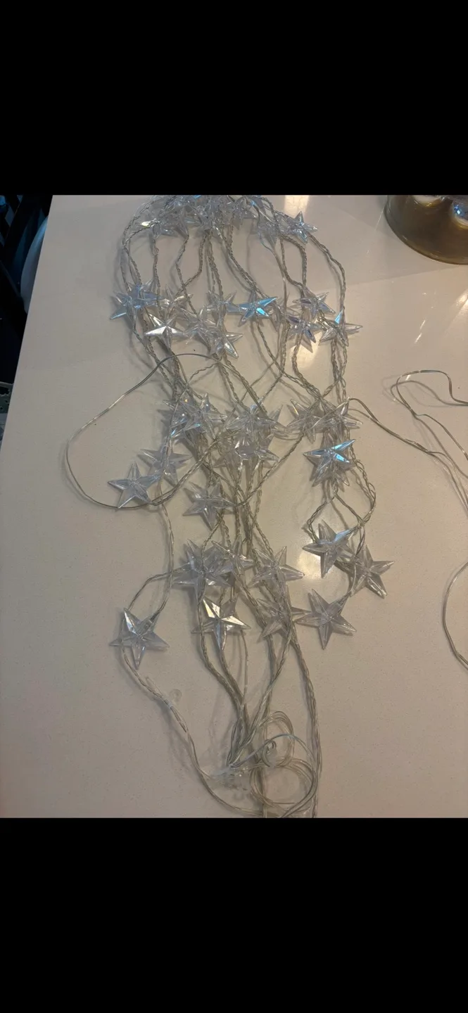 IKEA STRÅLA LED String Lights Star Curtain image indicator(4)
