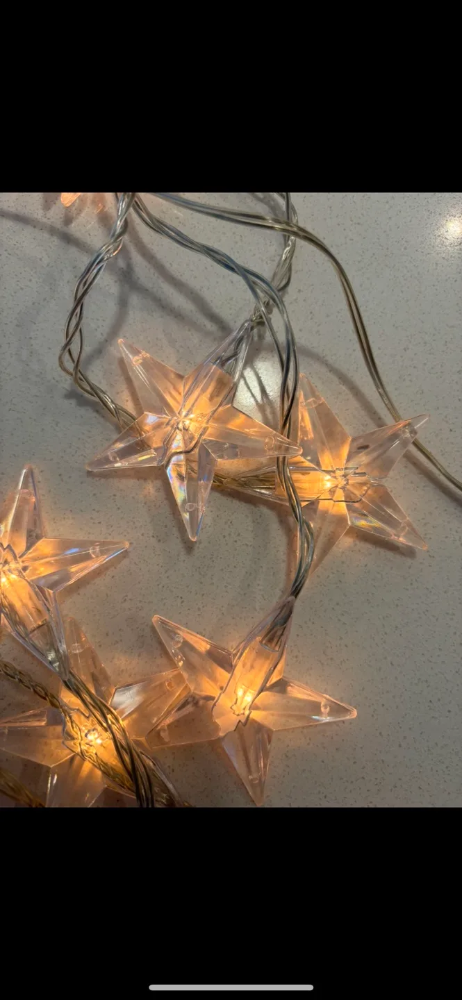 IKEA STRÅLA LED String Lights Star Curtain image indicator(2)