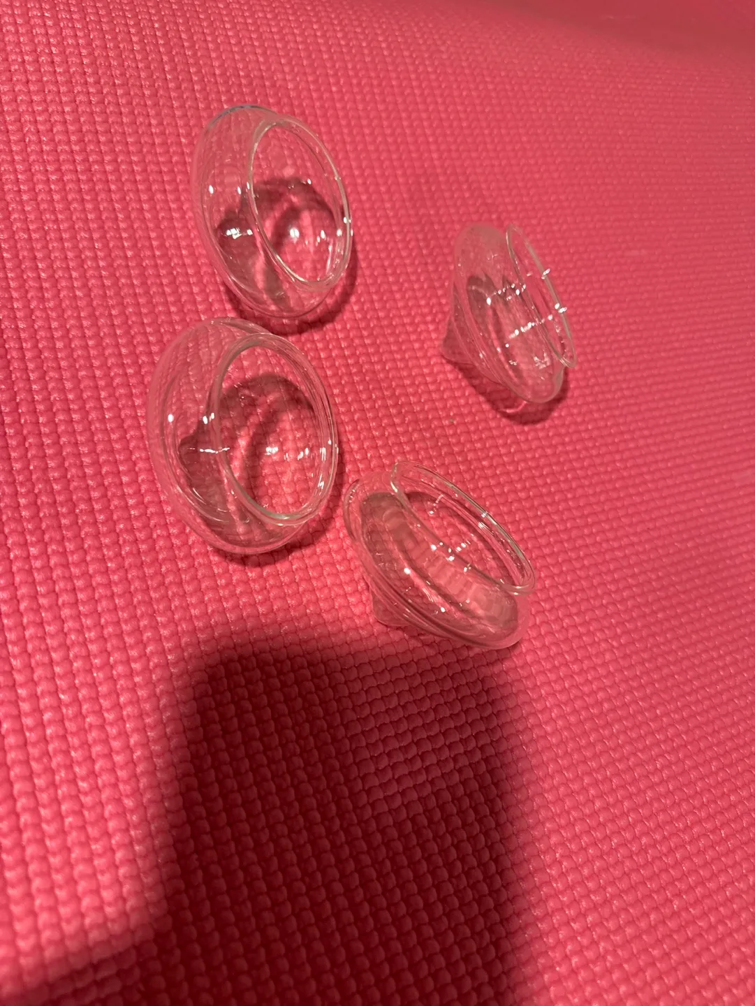 Handblown crystal floating tealight holders image indicator(2)