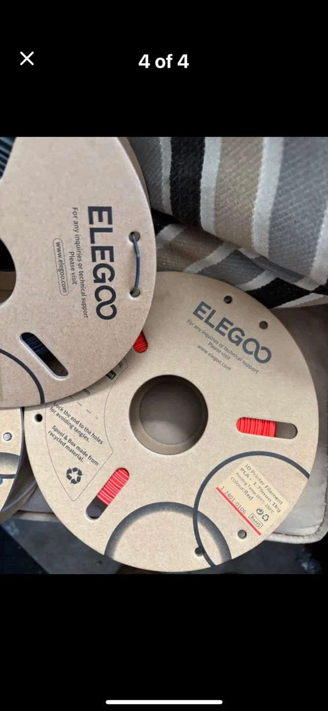 ELEGOO 3D Printer Filament - Assorted Colors image indicator(3)