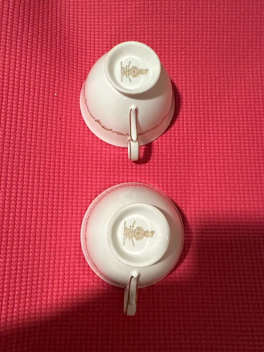 Pair of Royal Doulton Teacups image indicator(4)