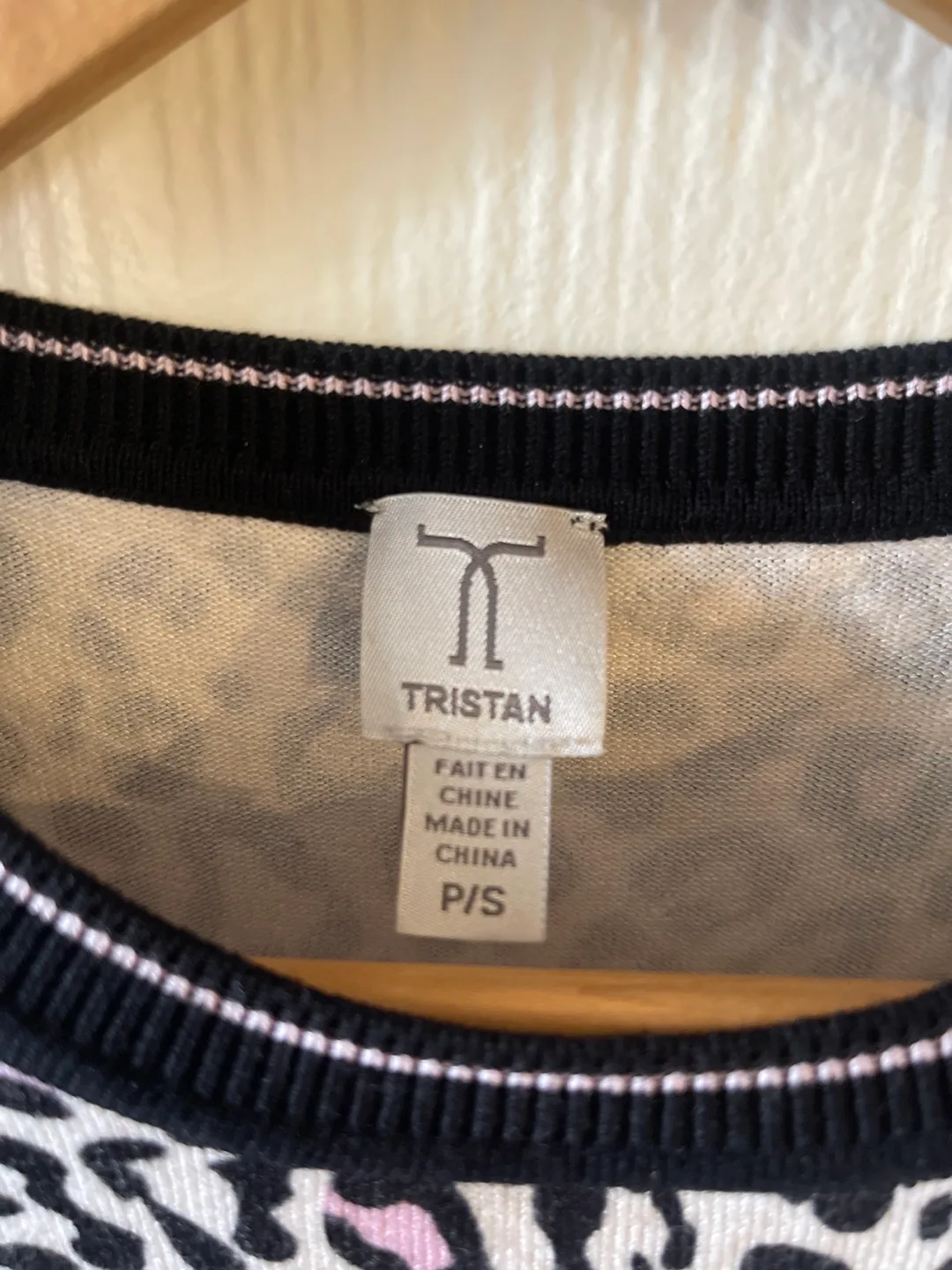 🏈Tristan Leopard Print Knit Sweater P/S image indicator(2)