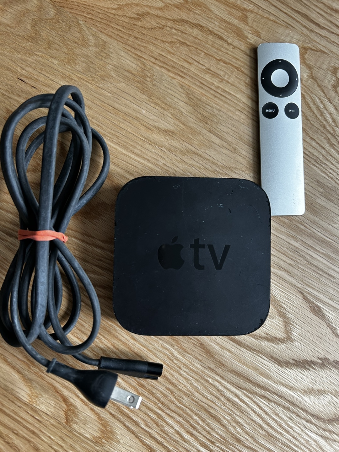 Apple TV 3rd Generation with Remote and Power Cable