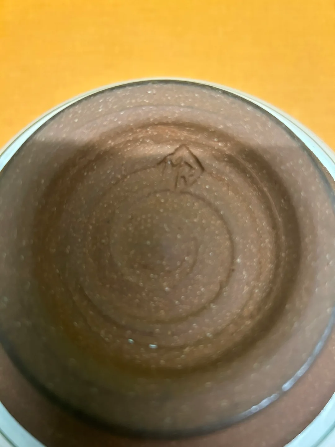 Mark Rossier Pottery hand painted red ware bowl image indicator(6)