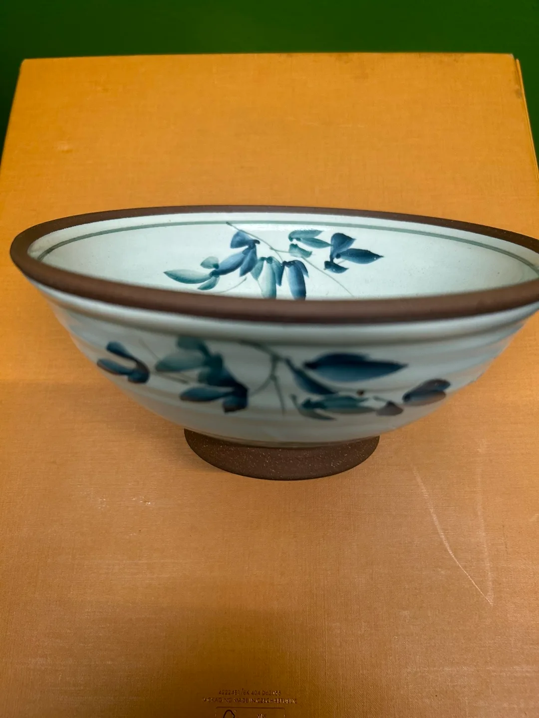 Mark Rossier Pottery hand painted red ware bowl image indicator(2)