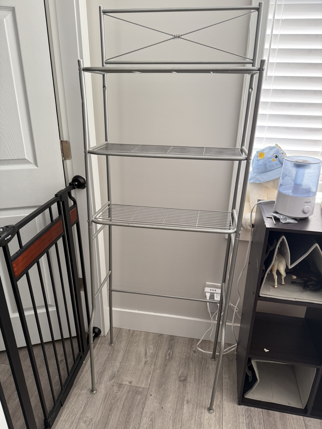 Over-the-Toilet Metal Shelf - Great Condition!