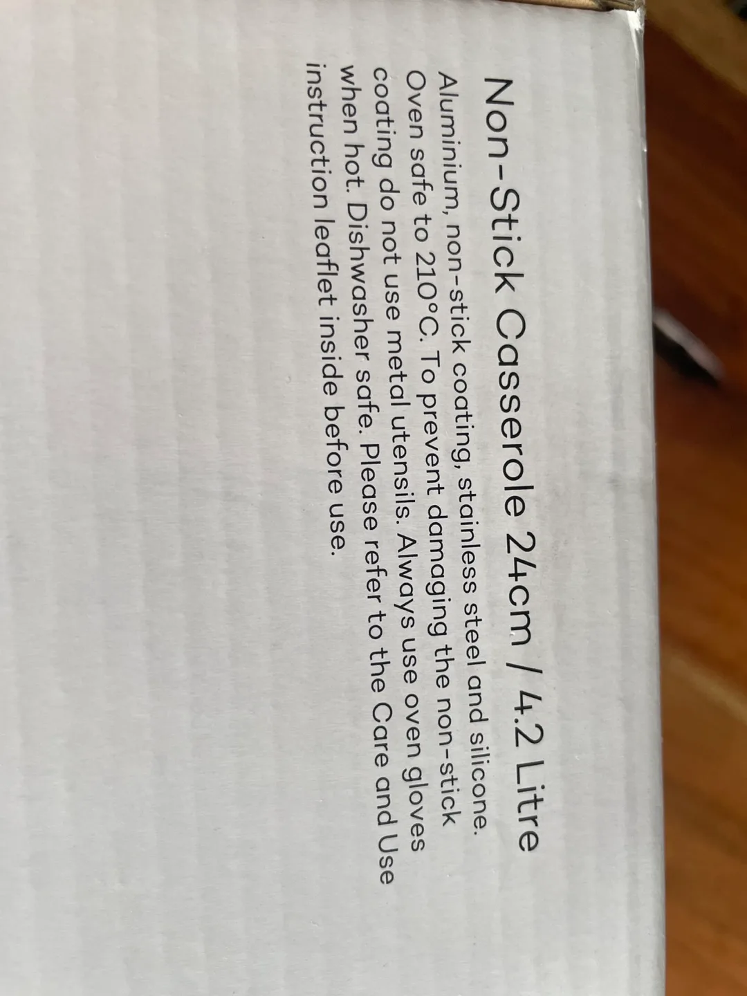 Maxwell & Williams Agile Non-Stick Casserole 24cm/4.2 Litre image indicator(6)