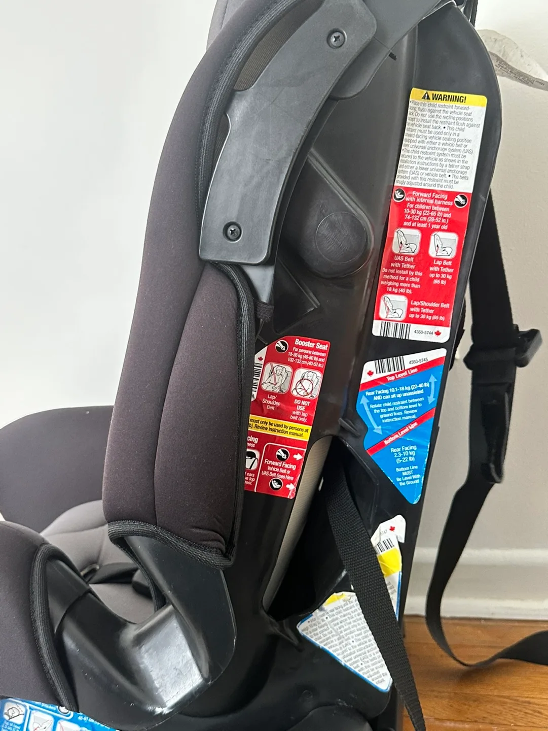 Convertible Car Seat image indicator(6)