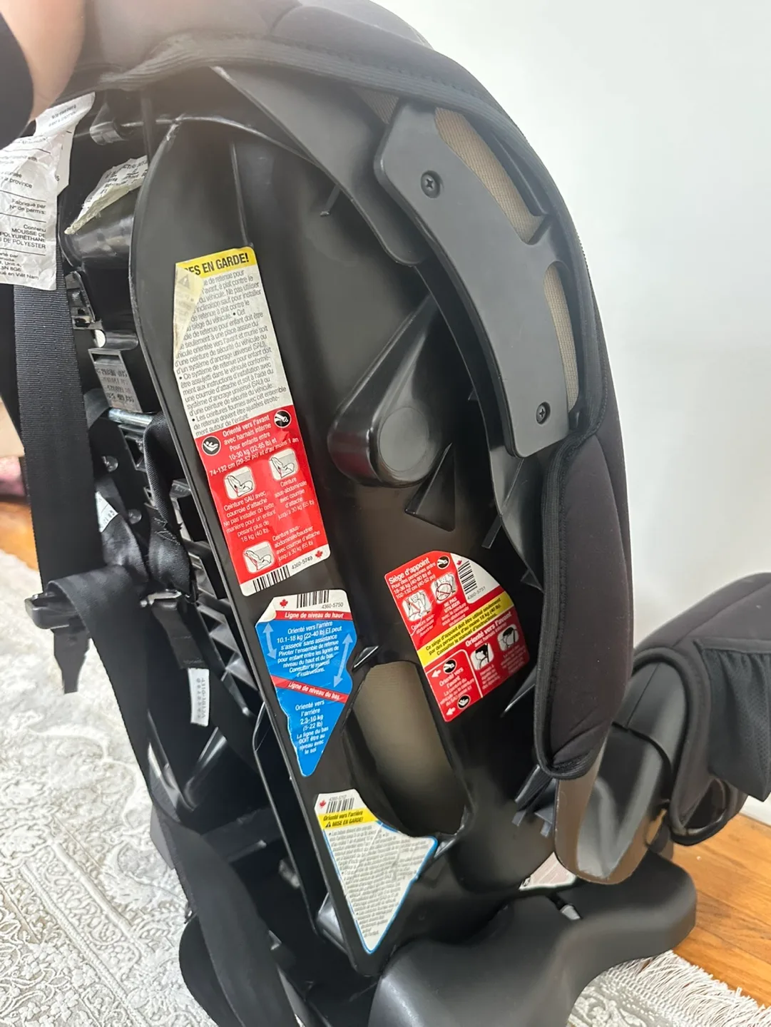 Convertible Car Seat image indicator(9)