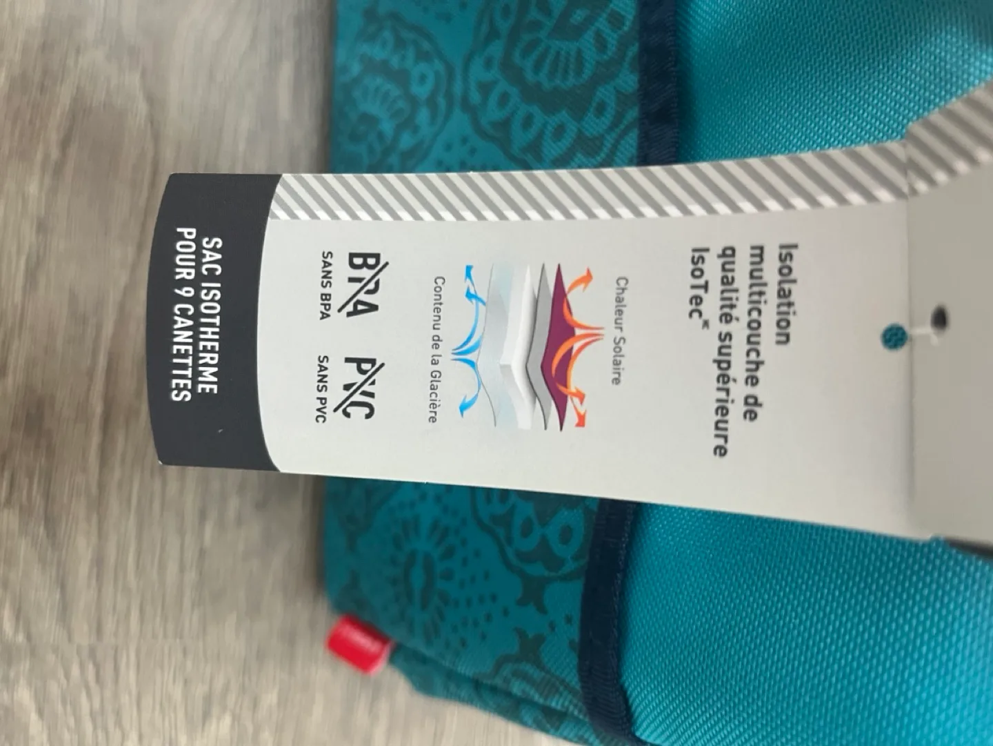 Thermos Cooler Insulated Bag- Teal image indicator(5)