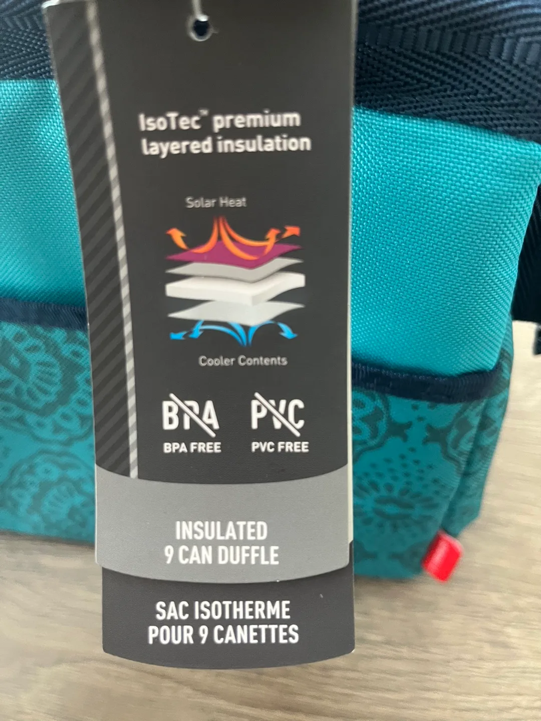 Thermos Cooler Insulated Bag- Teal image indicator(4)